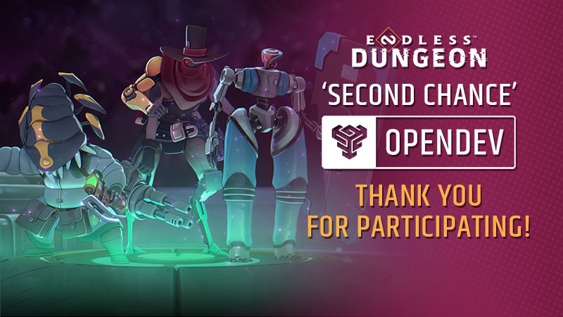 Thank you for this Second Chance OpenDev
