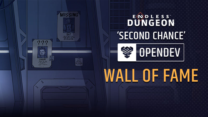[FINISHED] Wall of Fame - Second Chance OpenDev