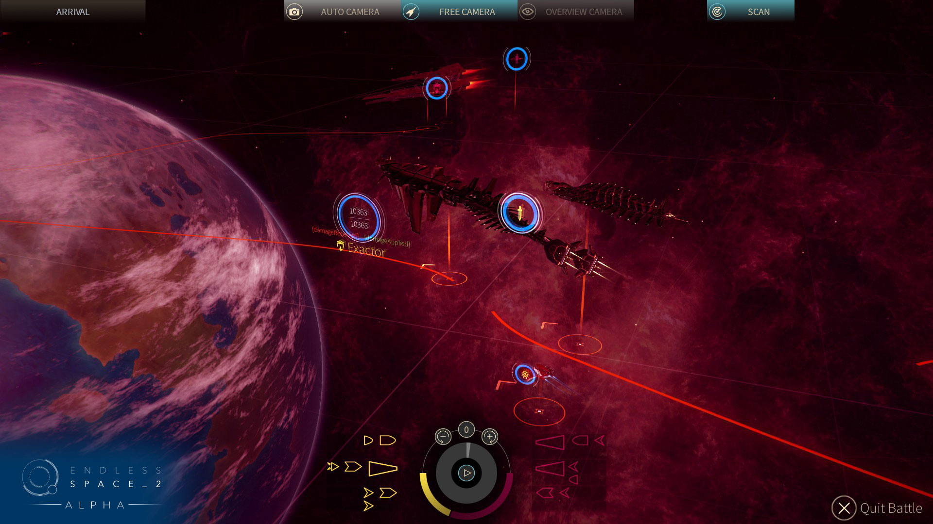 Horatio update - Focus on the space battle