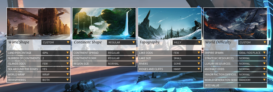 How are the maps (map generator?) - Endless Legend