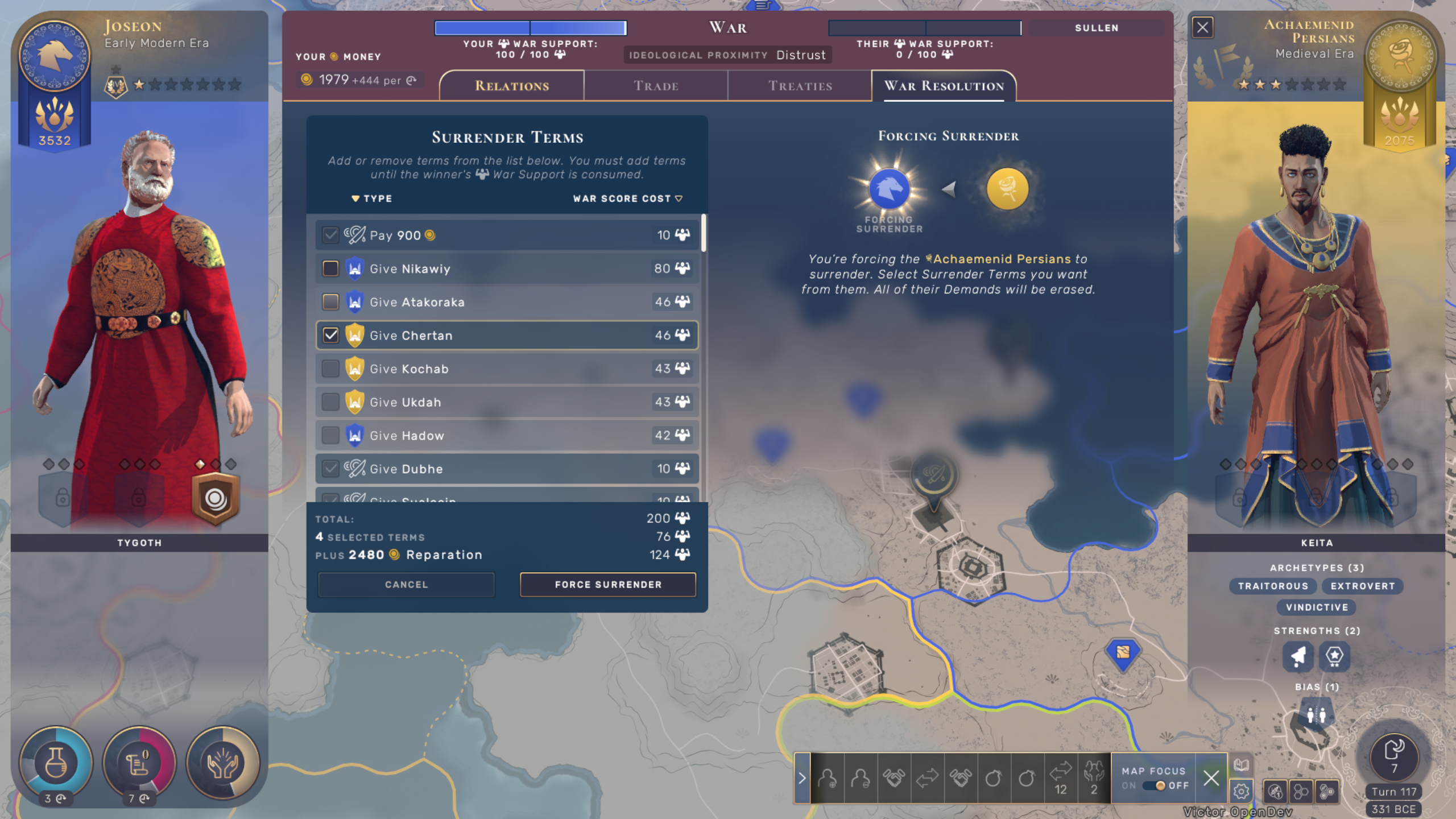 [Suggestion] Start & End War screen overhaul - Humankind