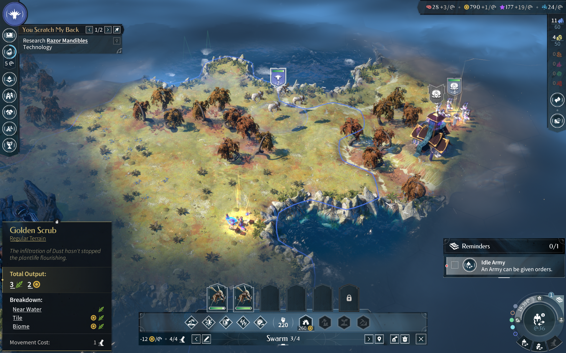 curiosities not visible from world map after combat - Endless Legend 2