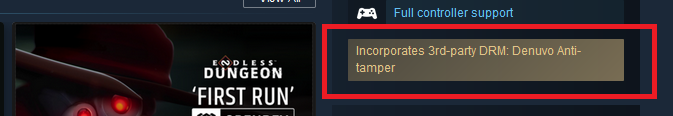 Only 2 days left. Still no DENUVO mentioned on steam page. Will there be no  DENUVO on this game this time or will typical EA put the DRM at last  moment? 