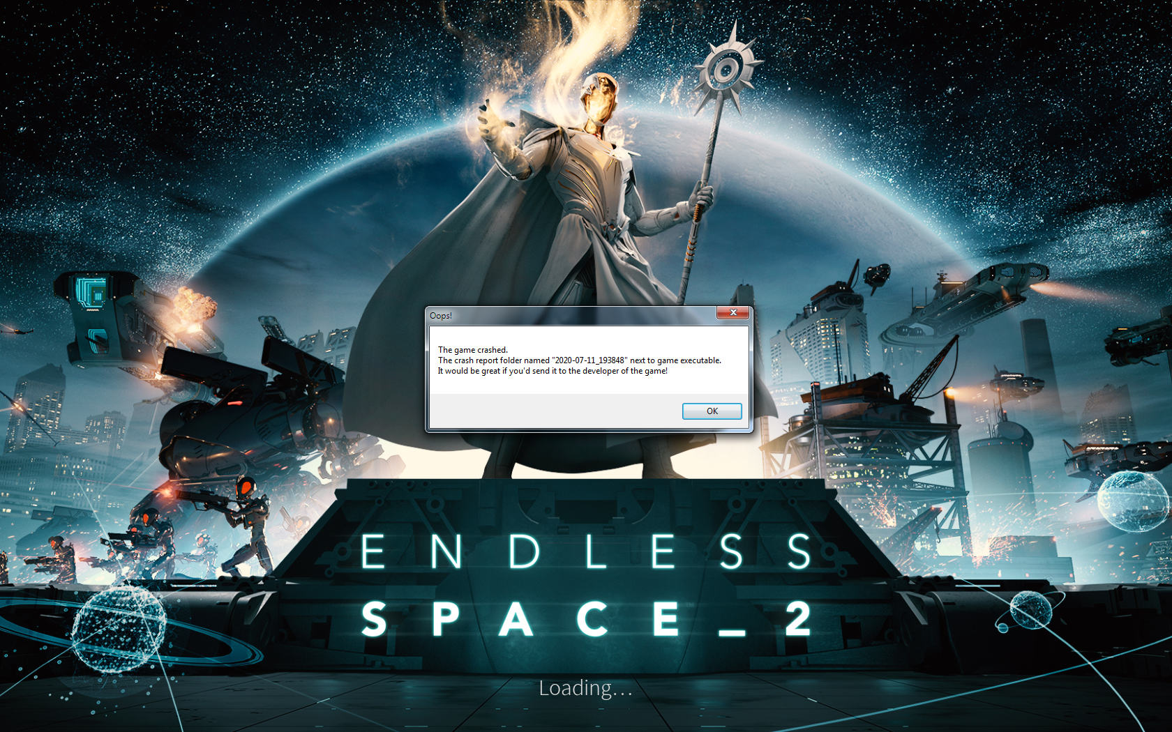 Game Crashes On Victory Endless Space 2