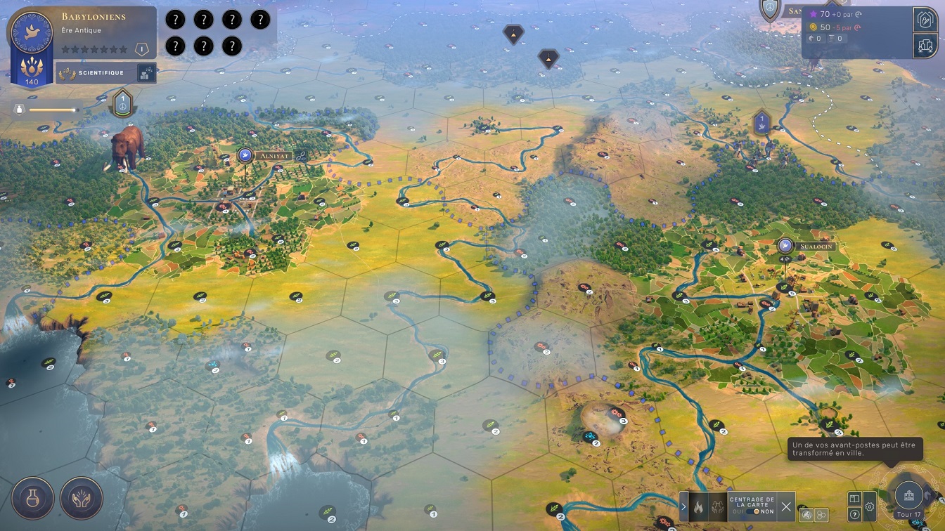 KI]Cannot end turn if first outpost can be upgraded to a town - Humankind