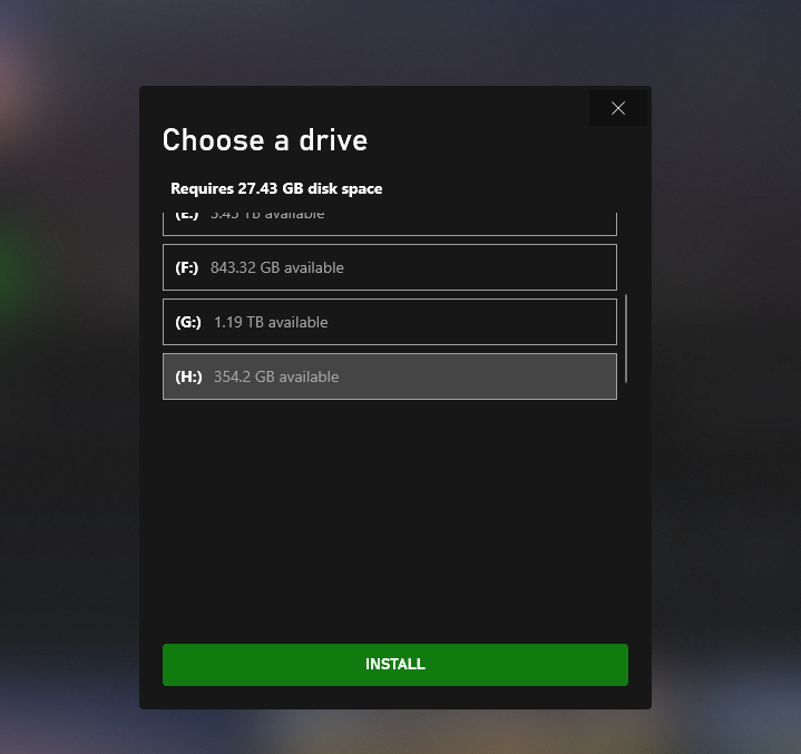 [PC/Microsoft Store] Game can only be installed to system drive - Humankind
