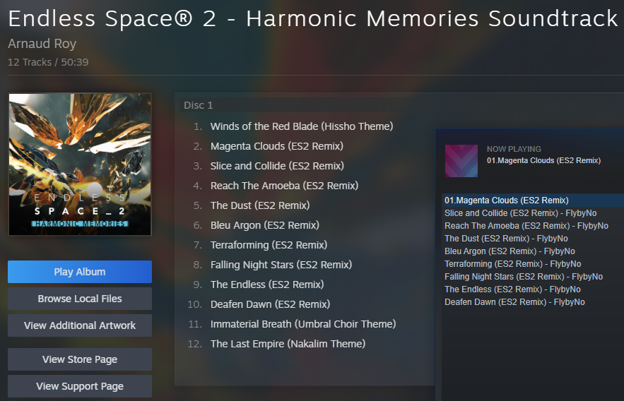 Endless Space® 2 - Harmonic Memories Soundtrack