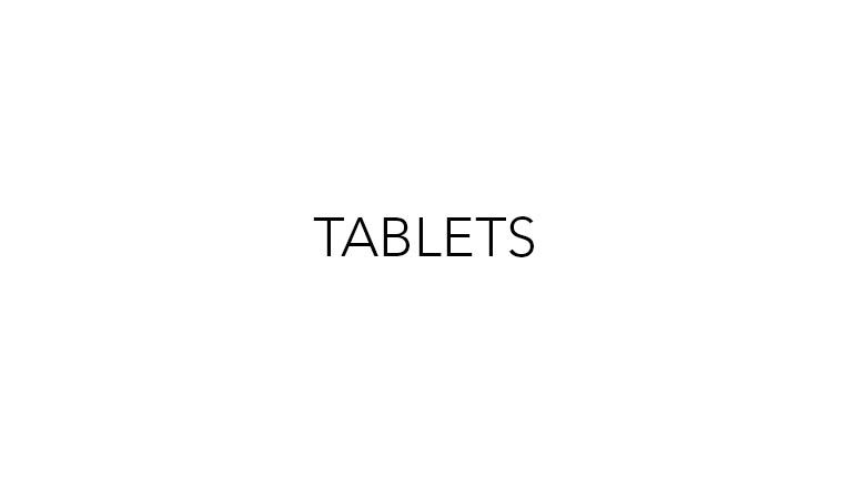 Tablets
